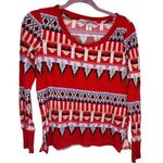 Victoria's Secret  Thermal Pajamas Size Small Red Heart Valentine's Day Photo 0