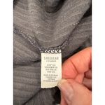 Aerie  High Rise Flared Leg Pull On Pants Ribbed Cotton Gray Women's Size Small Photo 5