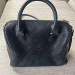 Juicy Couture  NWT Not Your Babe Satchel Black Gold Chain‎ Purse Bag Charms Photo 4