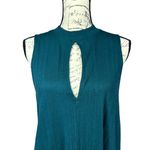 Free People Womens Faye Ribbed Tank Top Turquoise size S Photo 4
