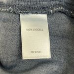 J.Jill  Denim Blue Dress Petite M Plaid Button Front Roll Tab Shirt Dress Photo 4