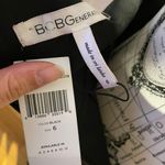 BCBGeneration New Plaid Sheer Beach Yacht Party Slit Bow Strap Formal Evening Photo 9