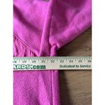 J. Crew Sweatshirt Women Size Large Quilted Sherpa Fleece Snap Pullover Preppy Pink Photo 4