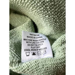 STAUD Green Logo Embroidered Beaded Cotton Terry Pullover Hoodie Size XS NWOT Photo 6