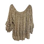 Denim & Supply Ralph Lauren Paisley Boho Tassel Tie Blouse - Size L Photo 2