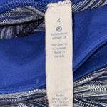 Lululemon Athletica Navy and White Striped Top Photo 5