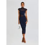 SER.O.YA Tabitha Midi Dress in Sapphire X Photo 11