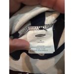 Old Navy Striped Boat Neck 3/4 Sleeve Casual Dress Navy White Size M Photo 4