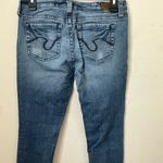 Refuge Blue Vintage Wash Jeans with Decorative Stitching Photo 2