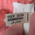 American Eagle  Women's Pink Peplum Tube Top Button Front Size Large Photo 9