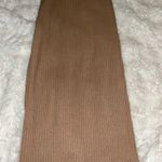 SheIn Brown Knit Halter Top Dress Photo 10