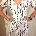 Black and White Marble Dress Size 6 Photo 0