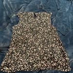 Jones New York Black Patterned Work Top Size M Photo 1