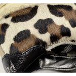 P448 John Cow Genuine Calf Hair Sneakers Leopard You Can Surf Later Shoes Sz 36 Photo 13