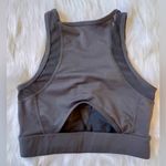 MonoB Dark Gray Bra Top and Camouflage Joggers Photo 4