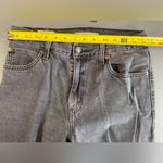 Levi's Levi’s Black Dad Jeans Straight Leg Mid Rise size 26‎ Photo 7