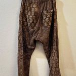 Free People x Dr. Collectors Adarahk Brown Washed Harem Pants Size XS Photo 5