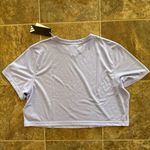 Adidas  Train Essentials Boxy Workout Tee Violet Tone Size Large Photo 5