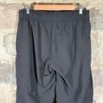 Reebok Trak Pants Woman's Large Black Purple Lined Athletic Workout Running Photo 6