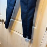 Loft  Marisa Skinny Ankle Pants Size 4 Navy Blue Career Casual Workwear Trendy‎ # Photo 4