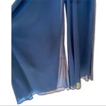 Vintage 90's/Y2K Lined Tie Waist Palazzo Pants Black Size Small Photo 9