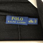 Ralph Lauren Polo Womens Cardigan Sweater Duster Open Front Silk Blend Black XS Photo 2