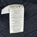 Cloth & Stone  Sunset Plaid Top Textured Henley Shirt Puff Sleeve Small Black Red Photo 8