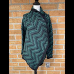 Torn By Ronny Kobo  drape open cardigan lambswool L Photo 1