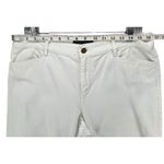 Ralph Lauren LRL Jeans Womens 10 White Denim Classic Midcalf Crop Nautical Beach Photo 3