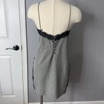 ZARA Whimsigoth Plaid Slip Dress with Lace Trim – – Dark Romantic Aesthetic, S Photo 2