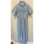 Free People  We the Free Marci Denim Jumpsuit (S) Photo 4