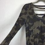 Generation Love  Blair Camouflage Linen Top Long Sleeve Medium Cut Out Photo 8