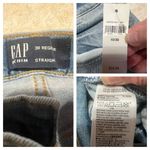 Gap  Womans Cut off Hems-Straight Jeans Sz 10 NWT Photo 2