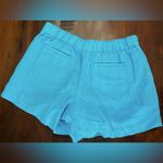 Lilly Pulitzer  100% Linen Shorts - Bright Blue - Size M Photo 1