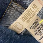 Route 66 -  blue blazer size large in jean material Photo 10