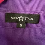 Area Stars Ford Long Sleeve Crop Polo Purple Photo 5
