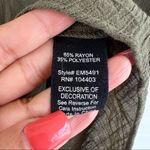 E & M Anthro  green blouse Size Small Photo 5