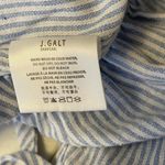 John Galt J. Galt Light Blue White Stripe Crop Top Size Small S Photo 3