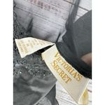 Victoria's Secret VINTAGE VICTORIA'S‎ SECRET BLACK BEADED SATIN LACE TEDDY LINGERIE BODYSUIT M Photo 3