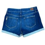 Paige  Denim Cut Off Rolled Cuff Jean Shorts‎ Size 26 Summer Outdoors Photo 2