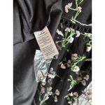 Lulus  Embroidered Floral Puff-Sleeve Dress – Size Medium – NWT Photo 7