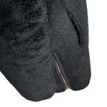 J.Crew  Plush Teddy Jacket Women’s Size XXS Black Zip Up Fleece Stand Collar Photo 5