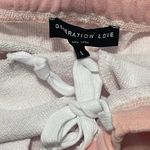 Generation Love  Rowe Dip Tie Dye Pull On‎ Sweatpants Pink Yellow White Large Photo 3