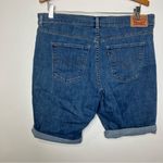 Levi's Levi’s Bermuda Shorts‎ Jean shorts distressed women’s size 32 casual neutral Photo 3