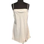 Princess Polly  Marseille Cream Satin Mini Slip Dress size 10 Photo 2