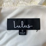 Lulus Magnolia Blossom Lace Skater Dress in White‎ Size Small White Photo 7