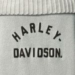 Harley Davidson Vintage Heavy Zip Cardigan Turtleneck Sweater Sz 2W Cream Tan Photo 12