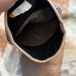 Cloudveil Womens Knit Beanie Hat Tassel Purple Green Geometric Pattern One Size Photo 3