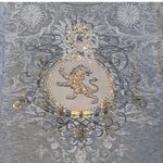 EXPRESS Y2K Rhinestone Metallic Tattoo Back Bling Tank Top XS Gray Gold Silver Photo 2