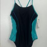 Women Athletic One Piece Swimsuits Sporty Racerback Bathing Suit New Black Size M Photo 1